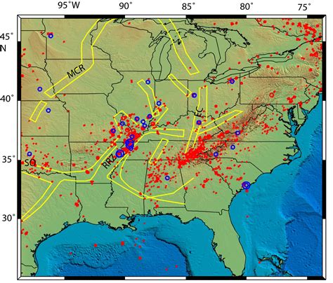 show the new madrid fault line map